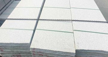 庆阳芝麻白毛板，石材毛板