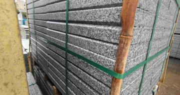 庆阳芝麻白楼梯踏步室外