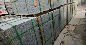 庆阳芝麻白地铺版 石材地铺石