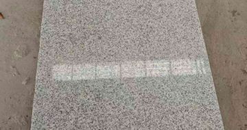 庆阳芝麻白光面毛板