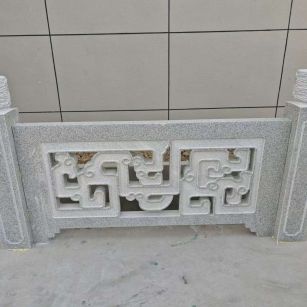 庆阳芝麻白河道栏杆 桥栏杆