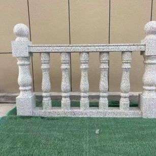 庆阳芝麻白阳台栏杆 花岗岩栏杆