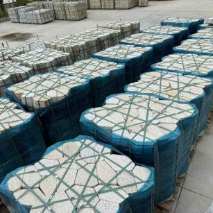 庆阳黄金麻冰裂纹 碎拼