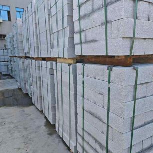 庆阳芝麻白路牙石，路侧石