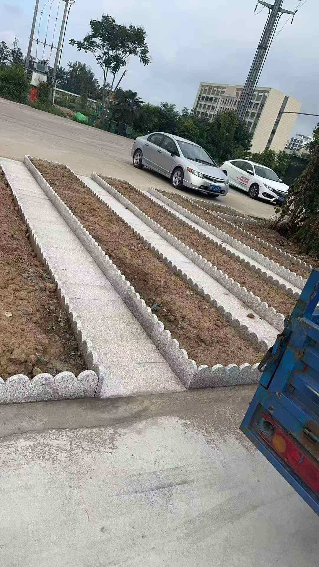 庆阳芝麻白花边石