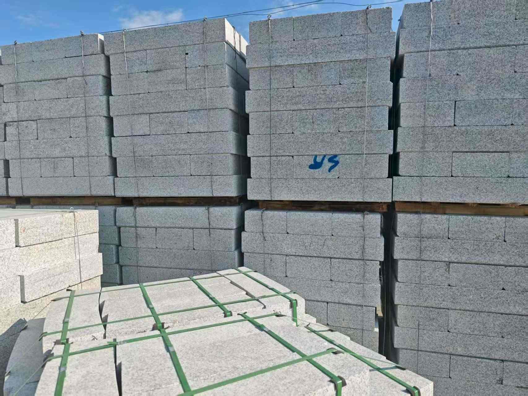 庆阳路牙石 马路牙子 侧石